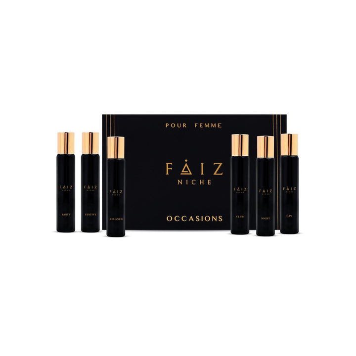 Faiz Niche Occasions Pour Femme 30ML*6 Set For Women