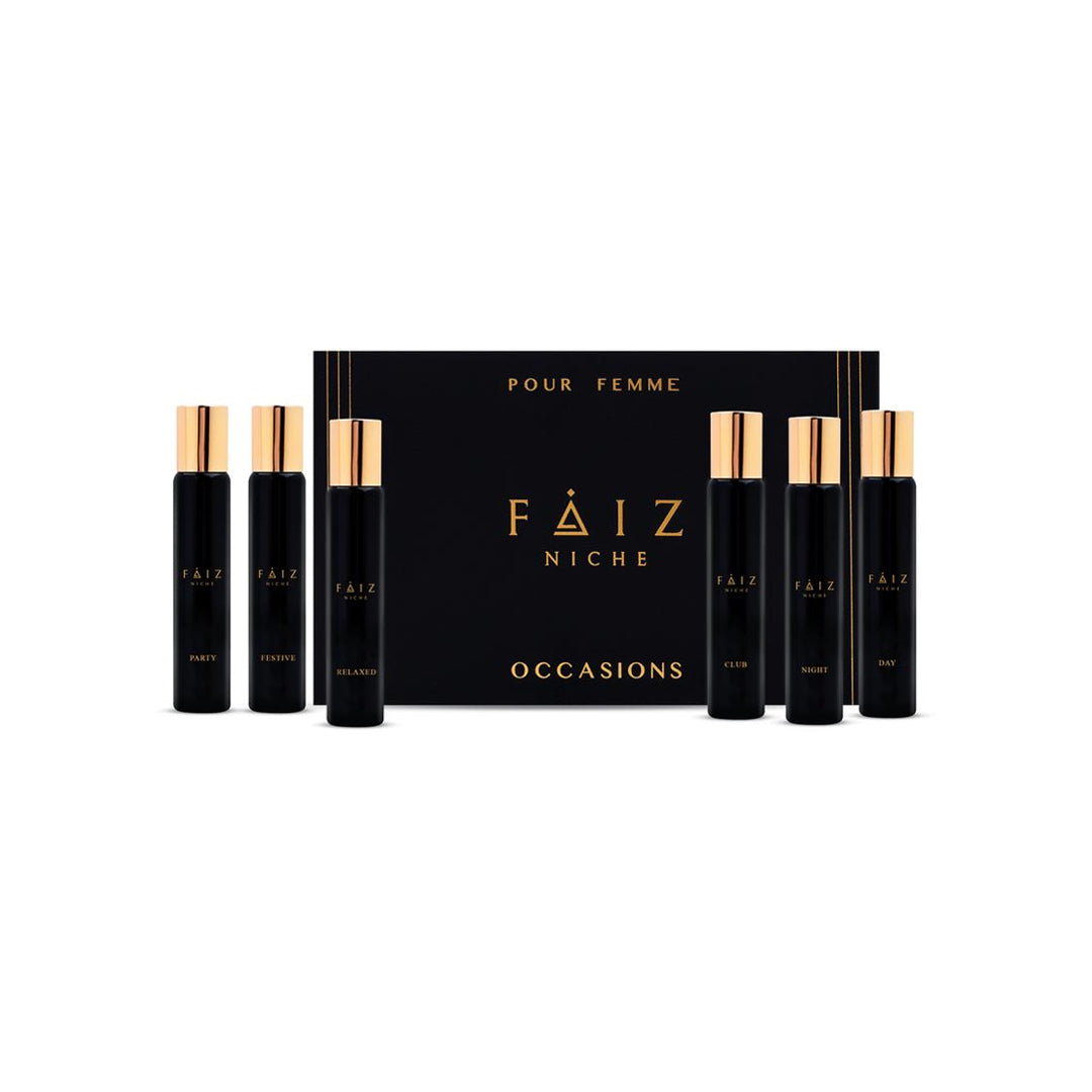 Faiz Niche Occasions Pour Femme 30ML*6 Set For Women